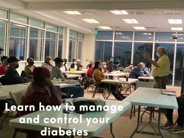 Health education workshop in the community